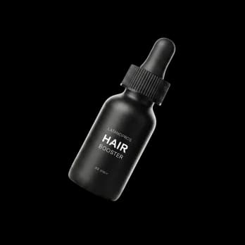 Black Strut Hair Booster dropper bottle
