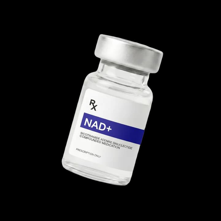 Compounded NAD+ injectable vial