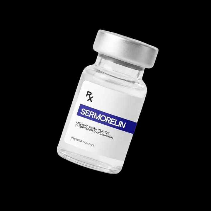 Compounded Sermorelin injectable vial