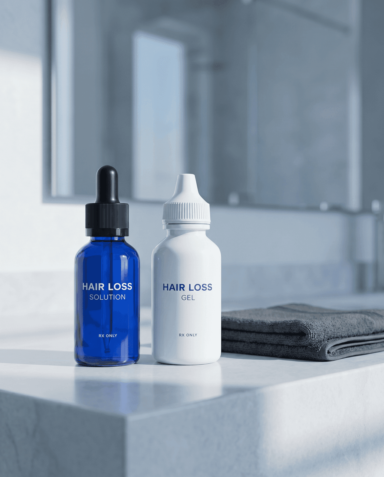 Strut Topical Finasteride Formula bottle still life