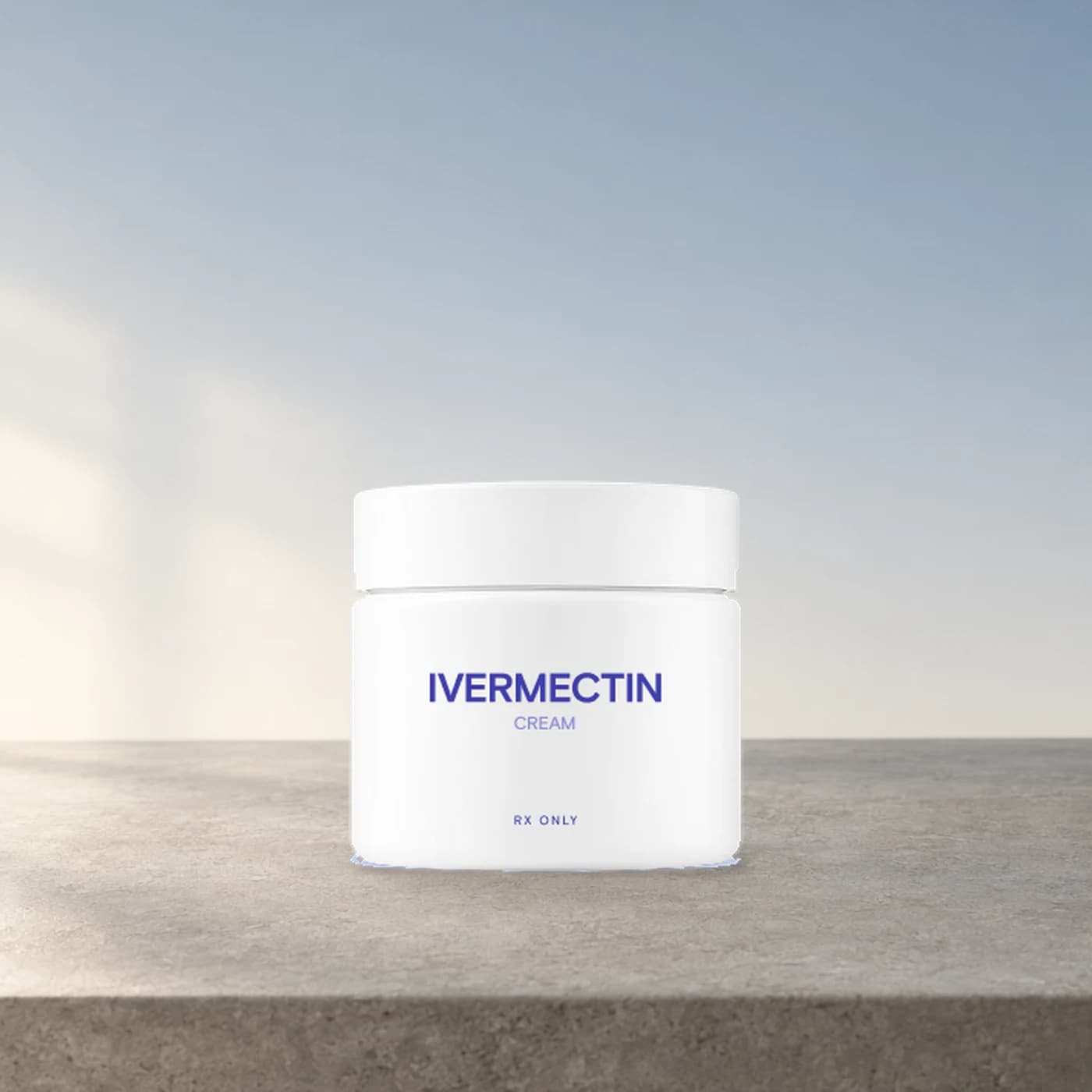Ivermectin cream jar