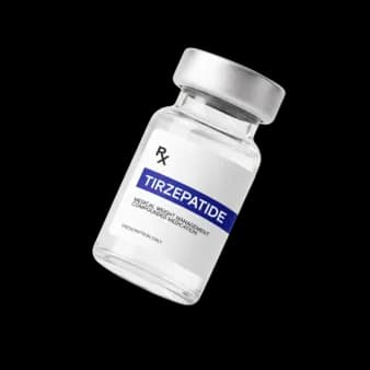 Injectable Tirzepatide bottle