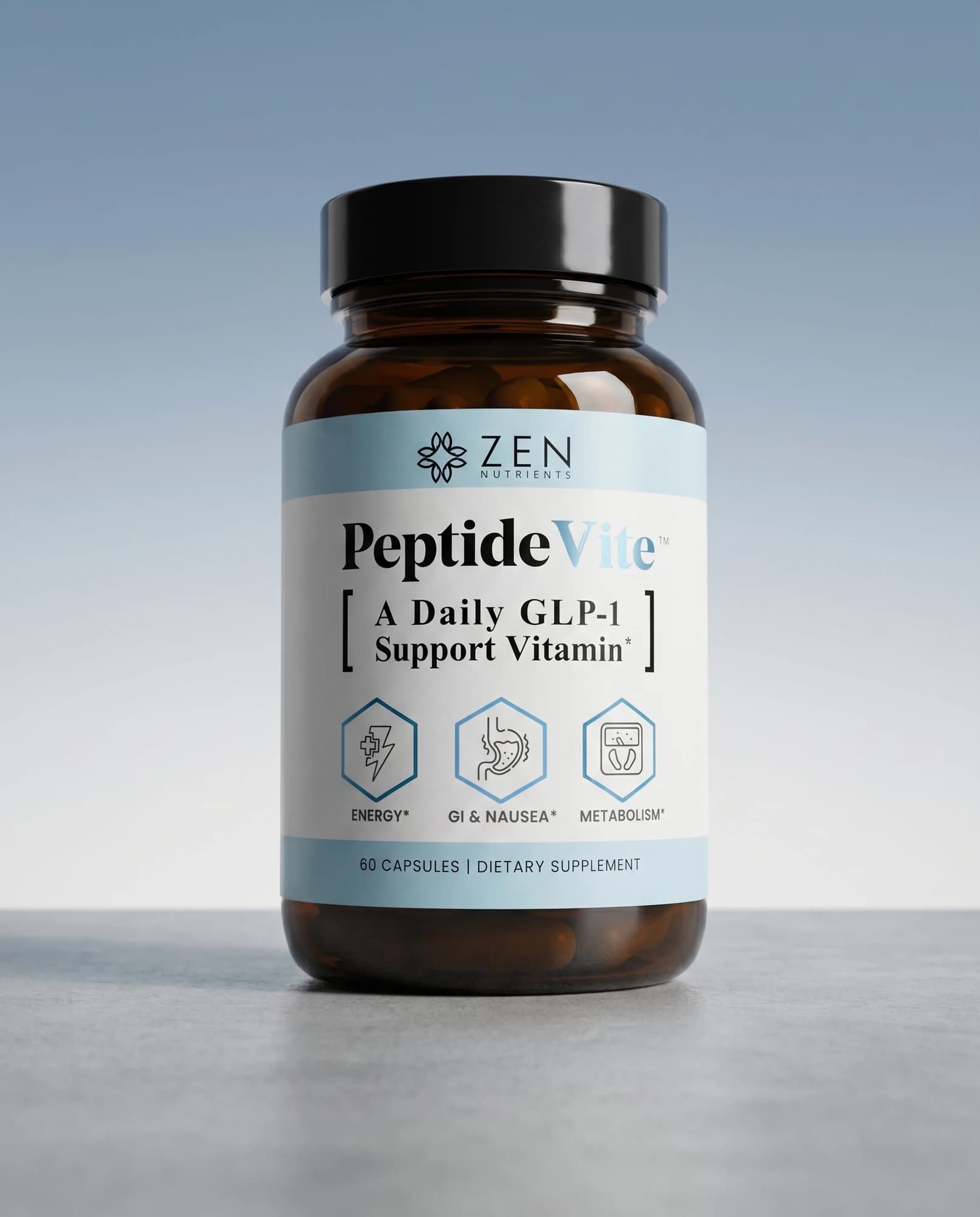 PeptideVite supplement bottle