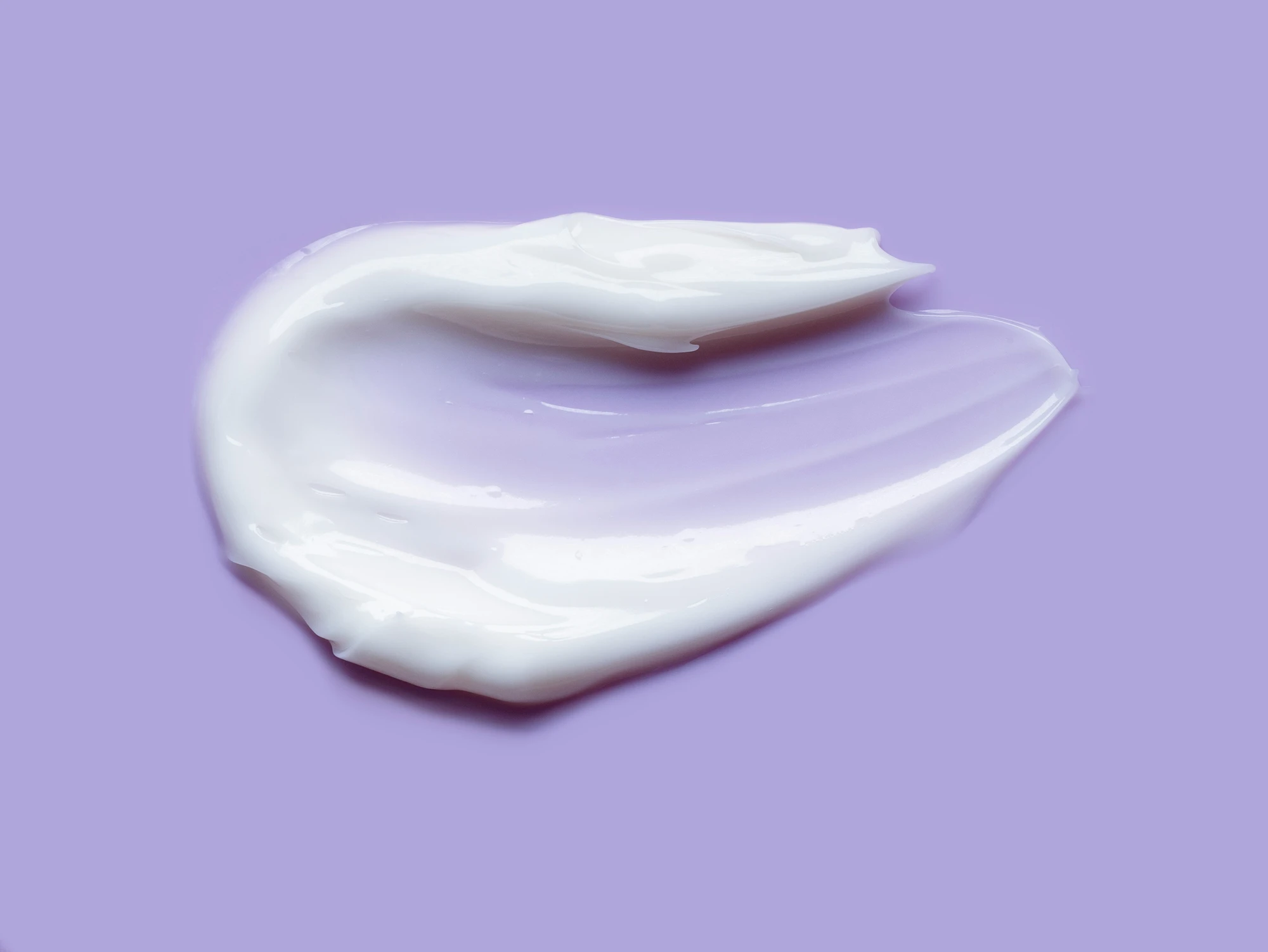 Skincare cream texture